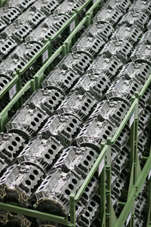 aluminium engine block