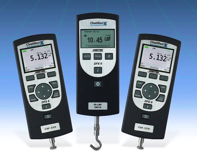 New Chatillon Digital Force Gauges Include Fullcolour Displays And