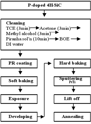 Flow diagram of sample preparation