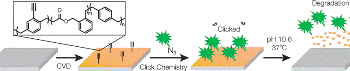 First CVD Method for Producing Degradable Polymers